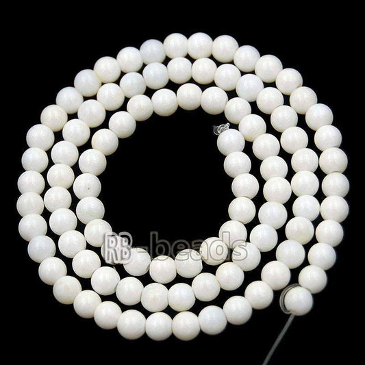 Natural White Alabaster Onyx Beads, Round, size 2-16mm, 15.5 inch str. 
