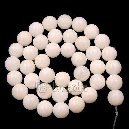 Natural White Alabaster Onyx Beads, Round, size 2-16mm, 15.5 inch str. 