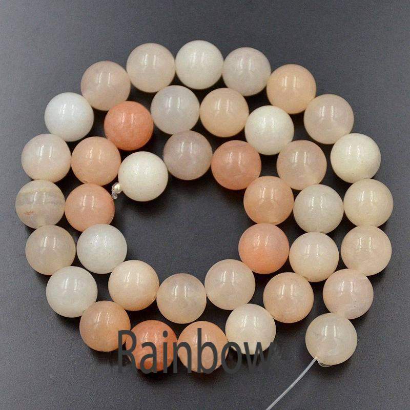 Pink Aventurine Beads, size 4-10mm, Round, 15.5'' inch strand 