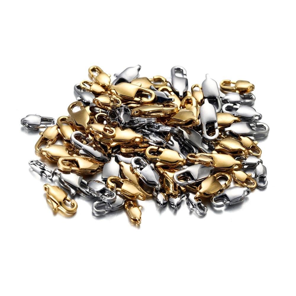 Swivel Lobster Clasp, Stainless Steel 