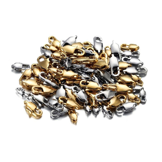 Swivel Lobster Clasp, Stainless Steel 