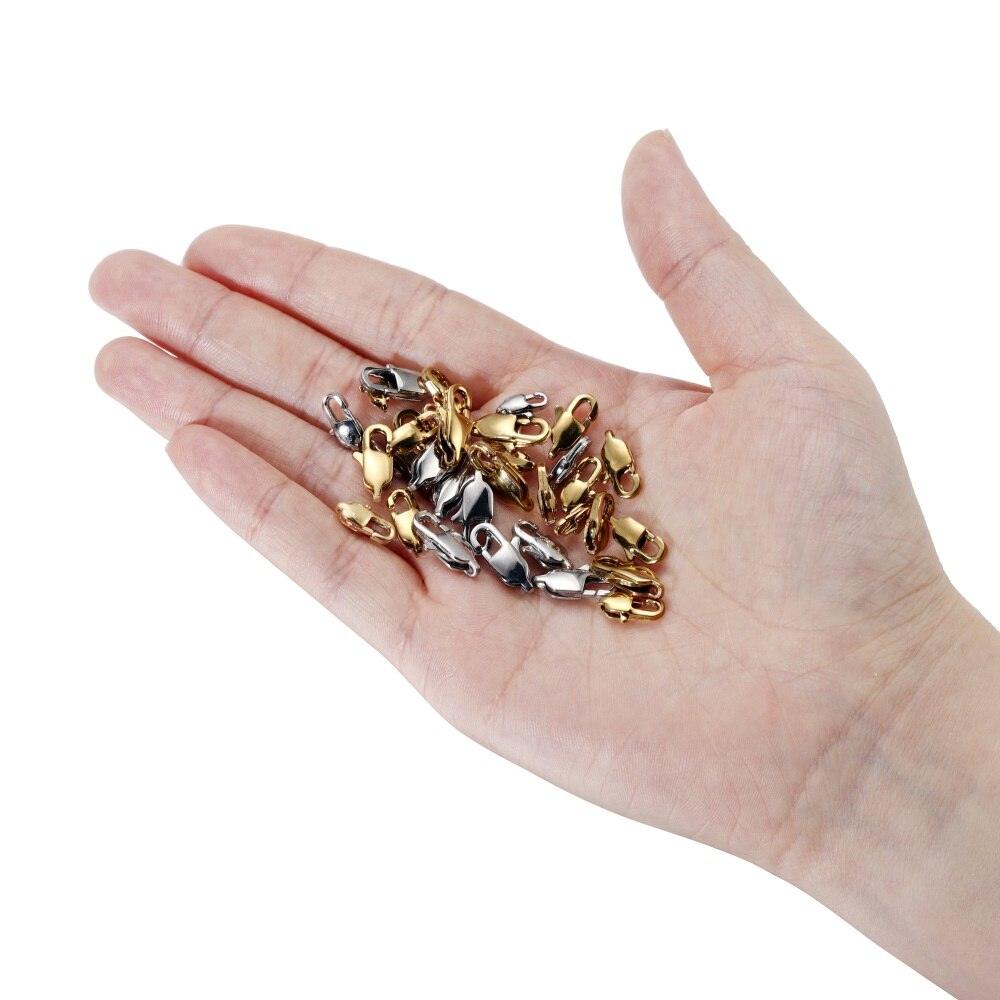 Swivel Lobster Clasp, Stainless Steel 