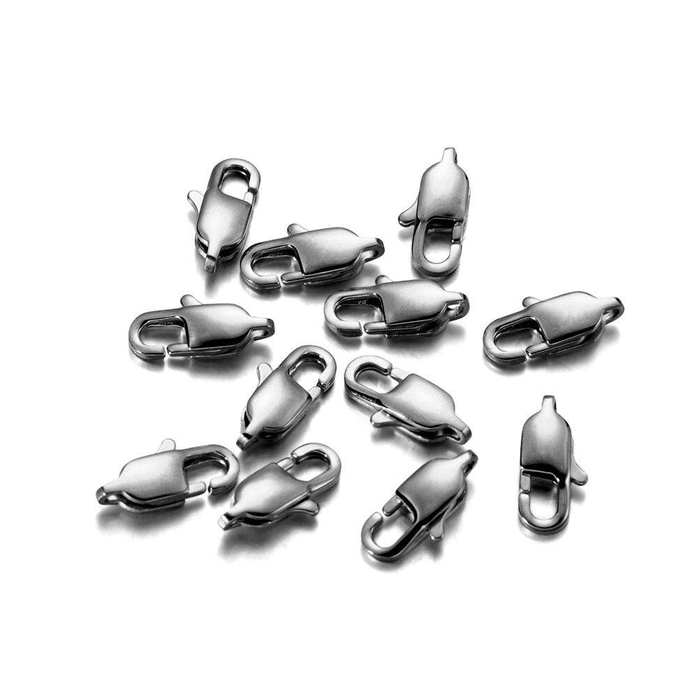 Swivel Lobster Clasp, Stainless Steel 