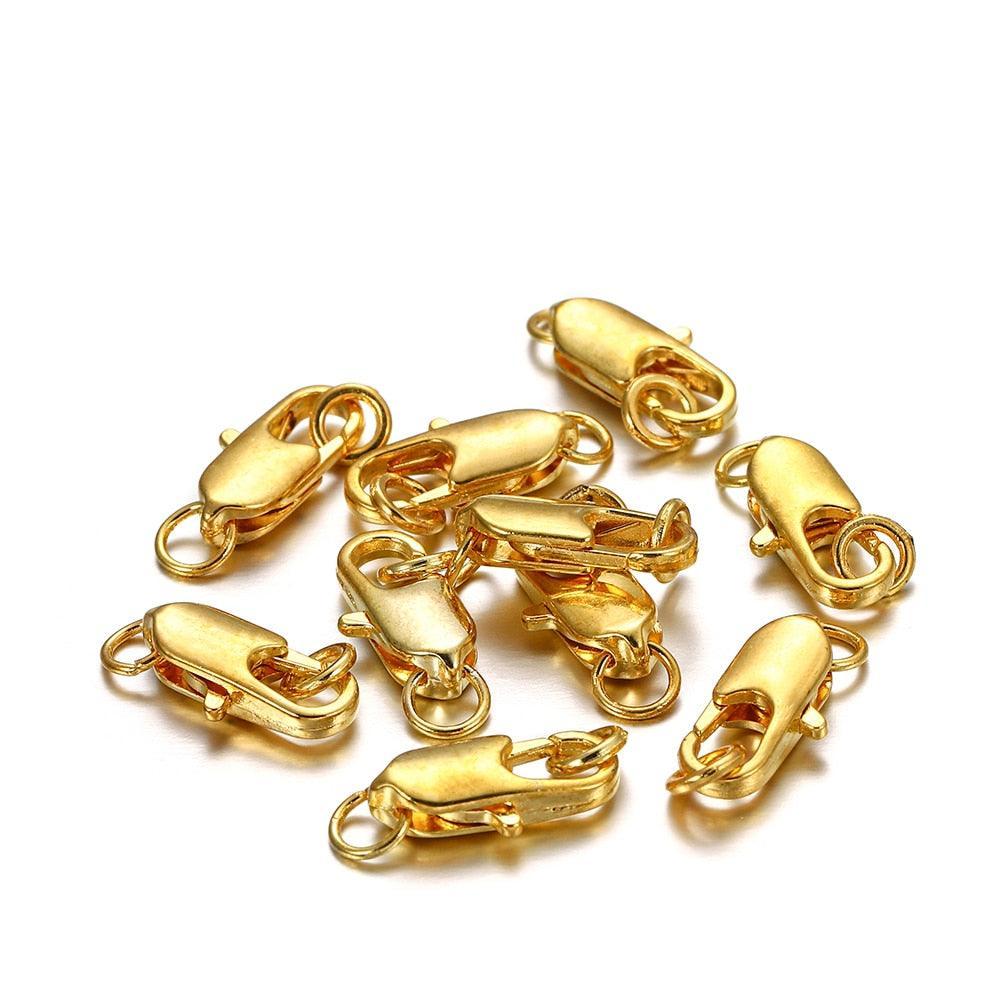 Swivel Lobster Clasp, With Open Jump Ring 