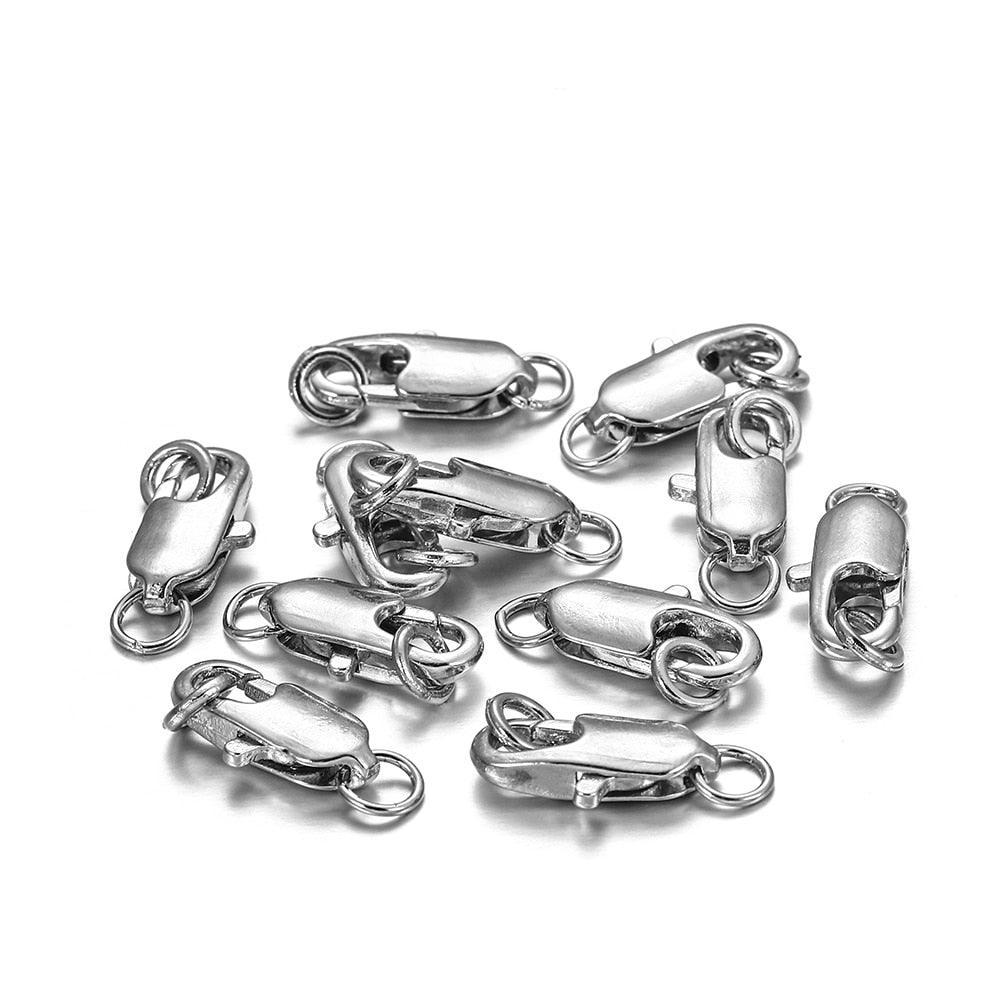 Swivel Lobster Clasp, With Open Jump Ring 