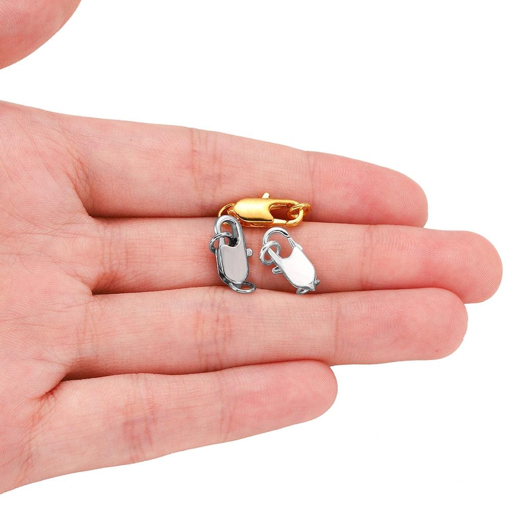 Swivel Lobster Clasp, With Open Jump Ring 