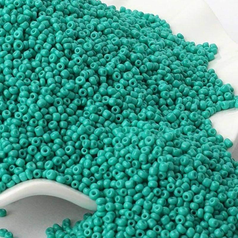Turquoise blue Miyuki Delica seed beads, 2mm 12/0 small glass Austria  japanese round beads, 1000pcs 